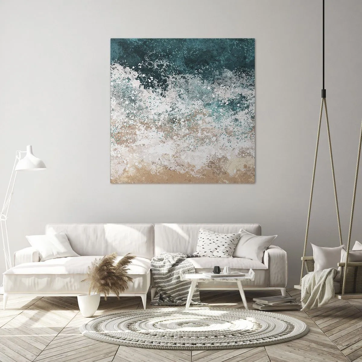 Impression sur toile - Image sur toile - Histoires de la mer - 40x40 cm