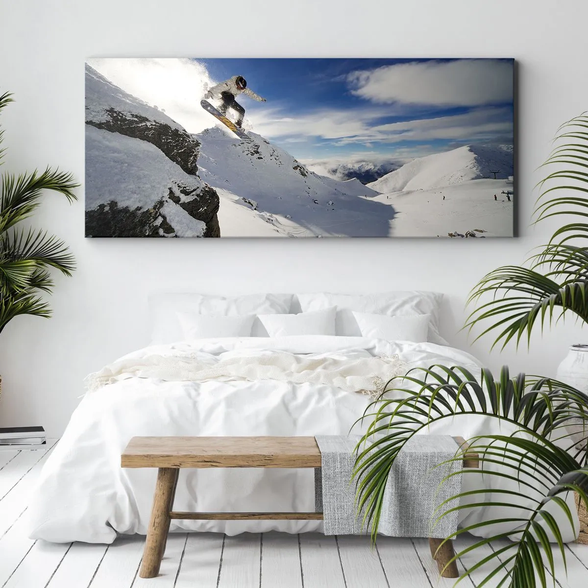 Impression sur toile - Image sur toile - Liberté sans limite - 100x40 cm