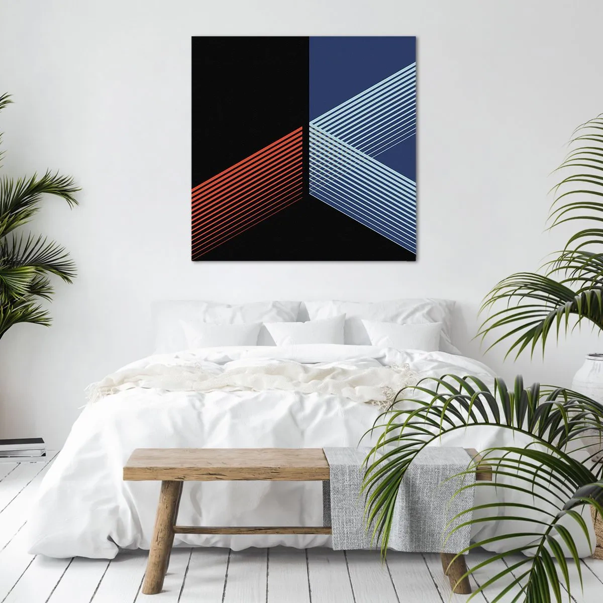 Impression sur toile - Image sur toile - Histoire simple - 30x30 cm