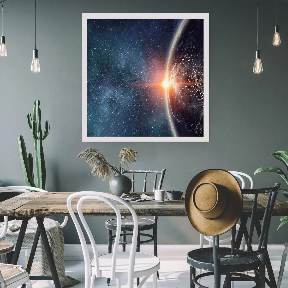 Affiche - Poster - Dans une nouvelle perspective - 40x40 cm