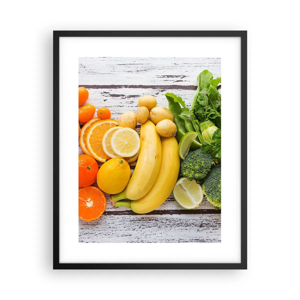 Affiche dans un cadre noir - Poster - Ce n'est pas suffisant? - 40x50 cm