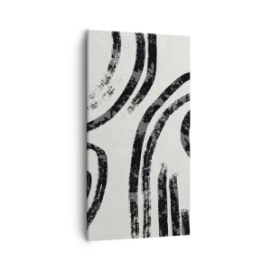 Impression sur toile - Image sur toile - À moitié arrêté - 55x100 cm