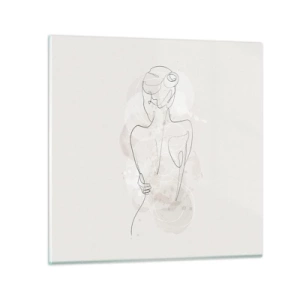 Impression sur verre - Image sur verre - Comme un instrument sensible - 60x60 cm