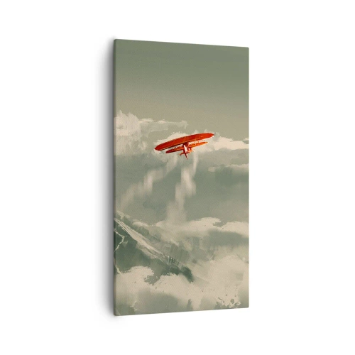 Impression sur toile - Image sur toile - Pionnier intrépide - 55x100 cm