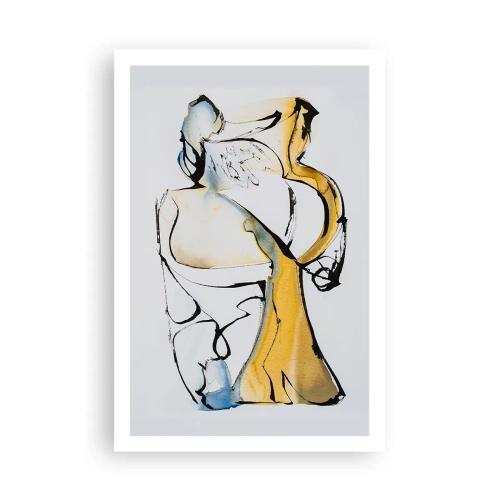 Affiche - Poster - Abstraction du verre - 61x91 cm