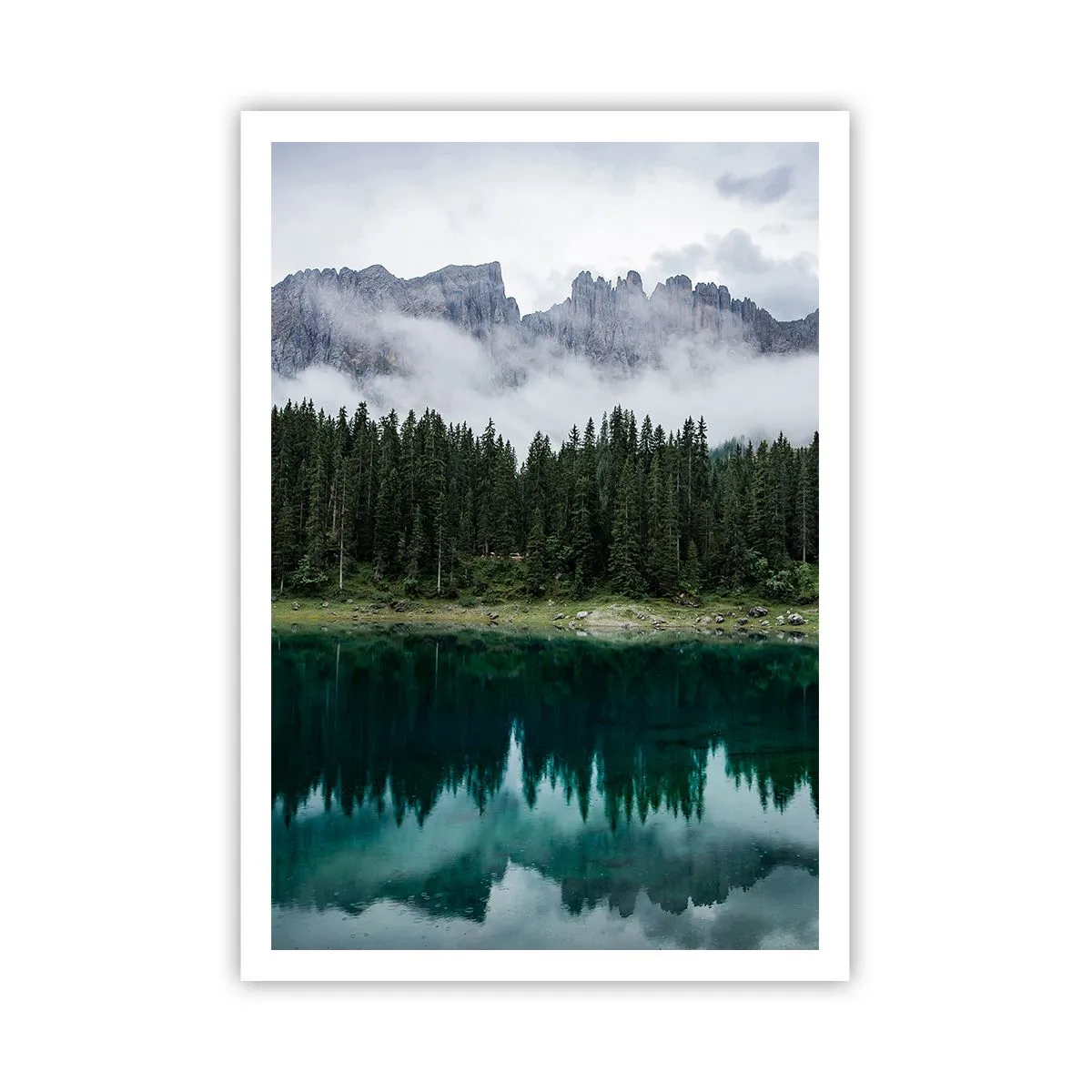 Affiche - Poster - Chut, chut, ne réveillons pas l'eau qui dort - 70x100 cm