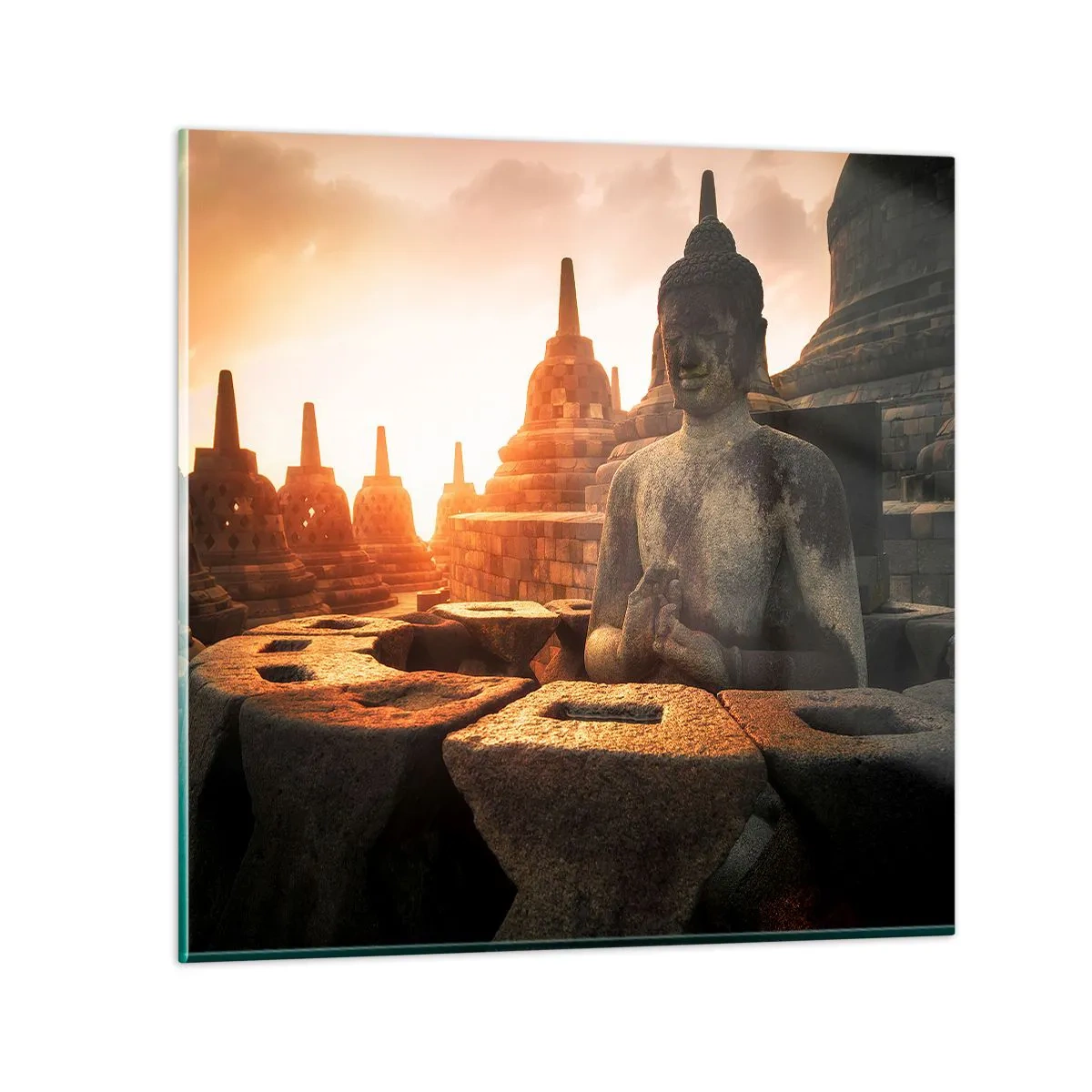 Impression sur verre - Image sur verre - Temps de grande sagesse - 60x60 cm