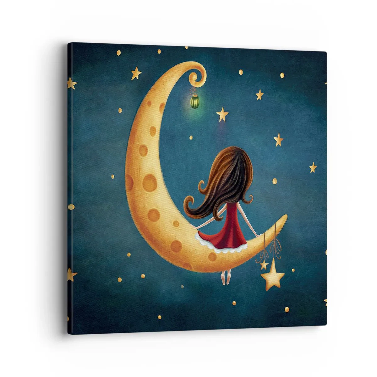 Impression sur toile - Image sur toile - Il était une fois... - 40x40 cm