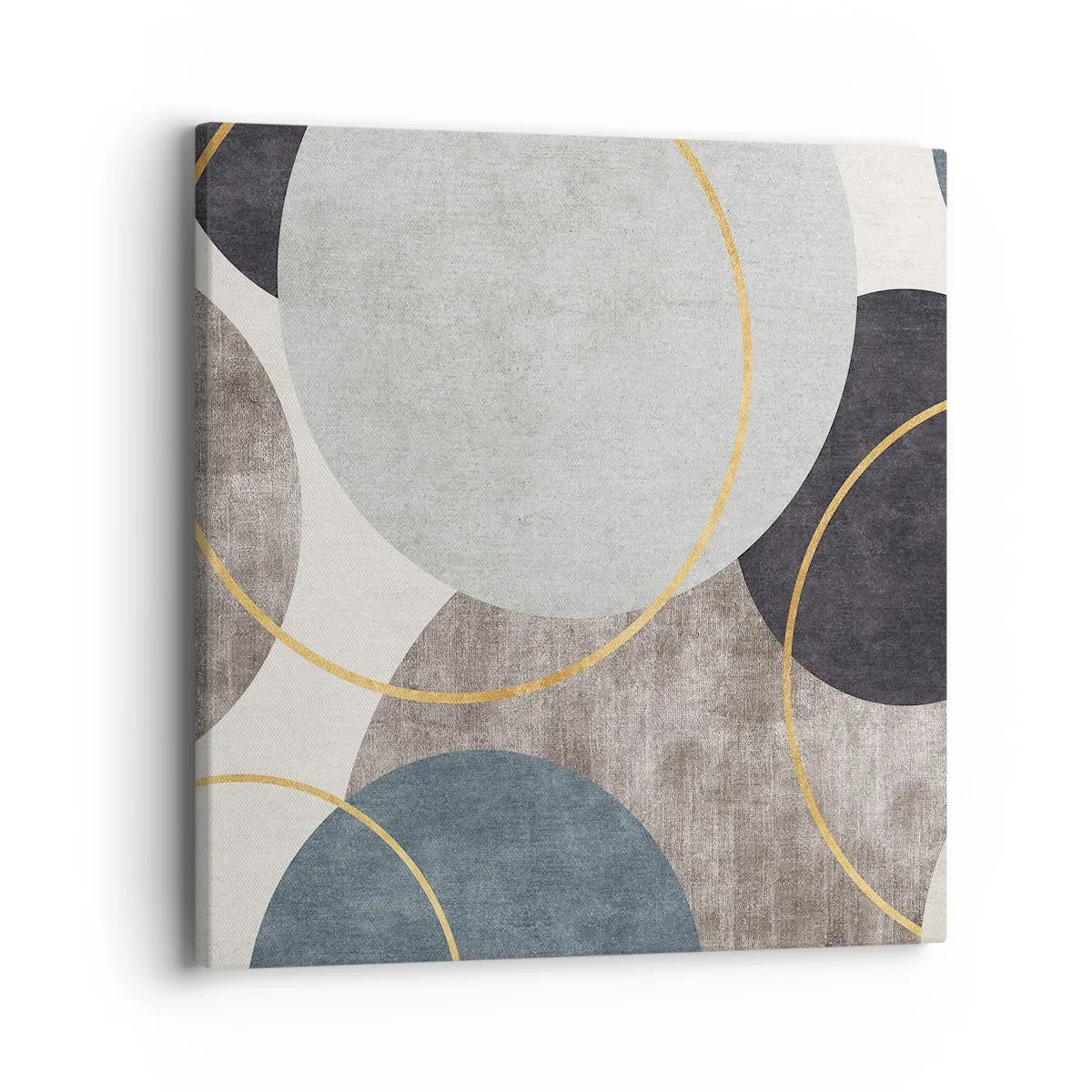 Impression sur toile - Image sur toile - Cercles sur cercles - 40x40 cm