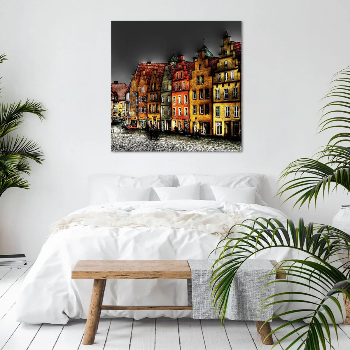 Impression sur toile - Image sur toile - La seule chose qui manque est un carrosse enchantée - 40x40 cm