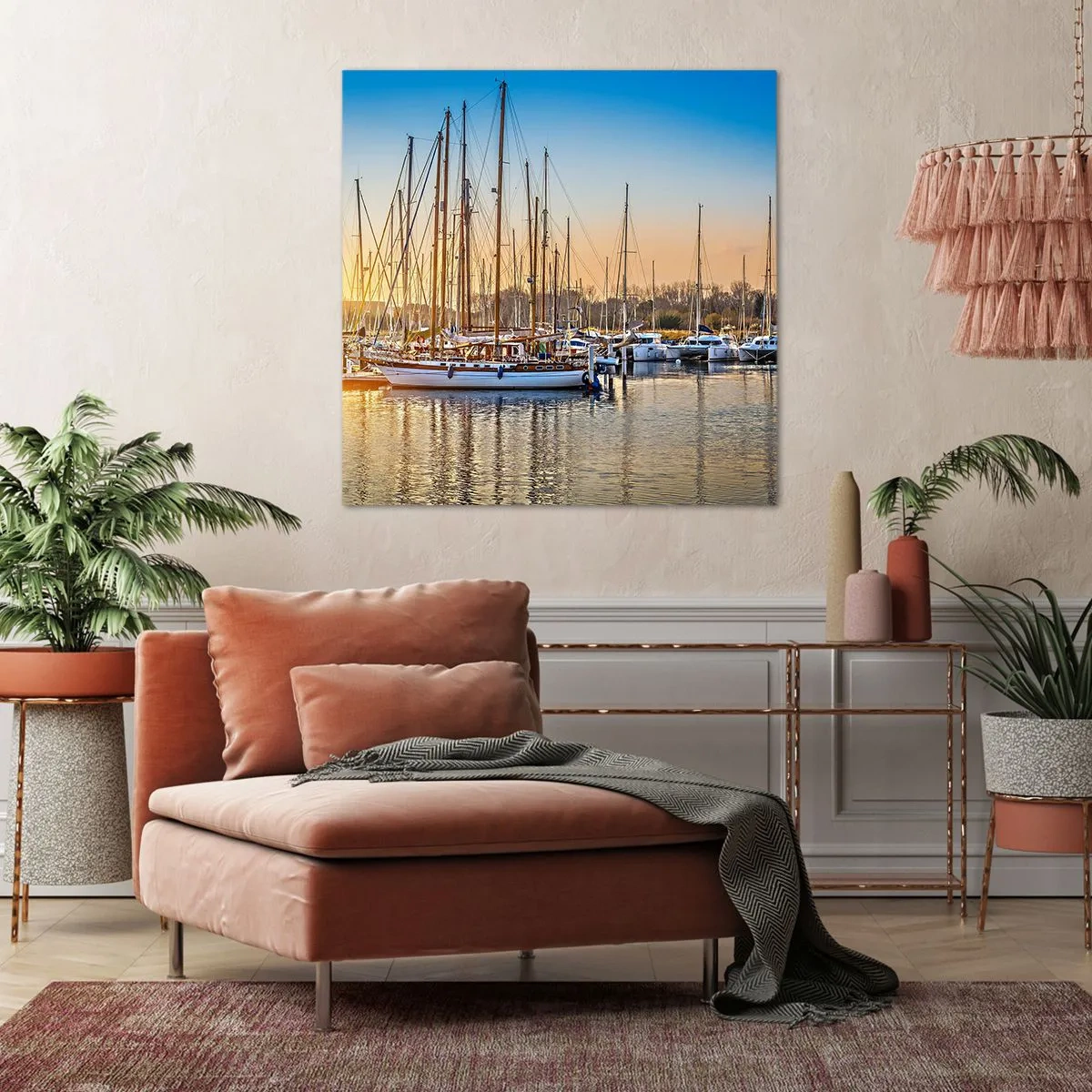 Impression sur toile - Image sur toile - Le vent aussi doit dormir - 50x50 cm