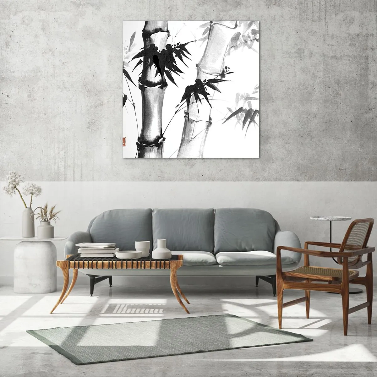 Impression sur verre - Image sur verre - Gros plan sur l'orient - 30x30 cm