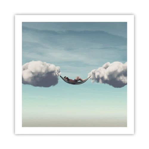 Affiche - Poster - Instant de bonheur - 60x60 cm