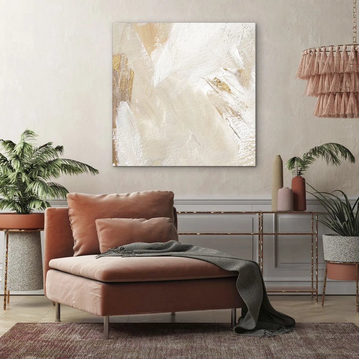 Impression sur toile - Image sur toile - Composition pastel - 60x60 cm