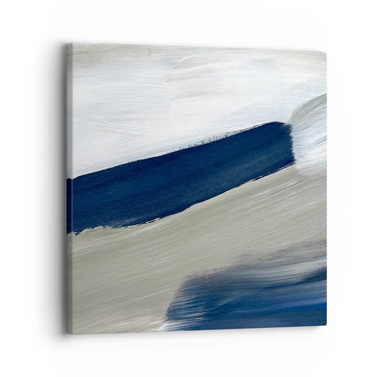 Impression sur toile - Image sur toile - Rencontre avec la blancheur - 30x30 cm