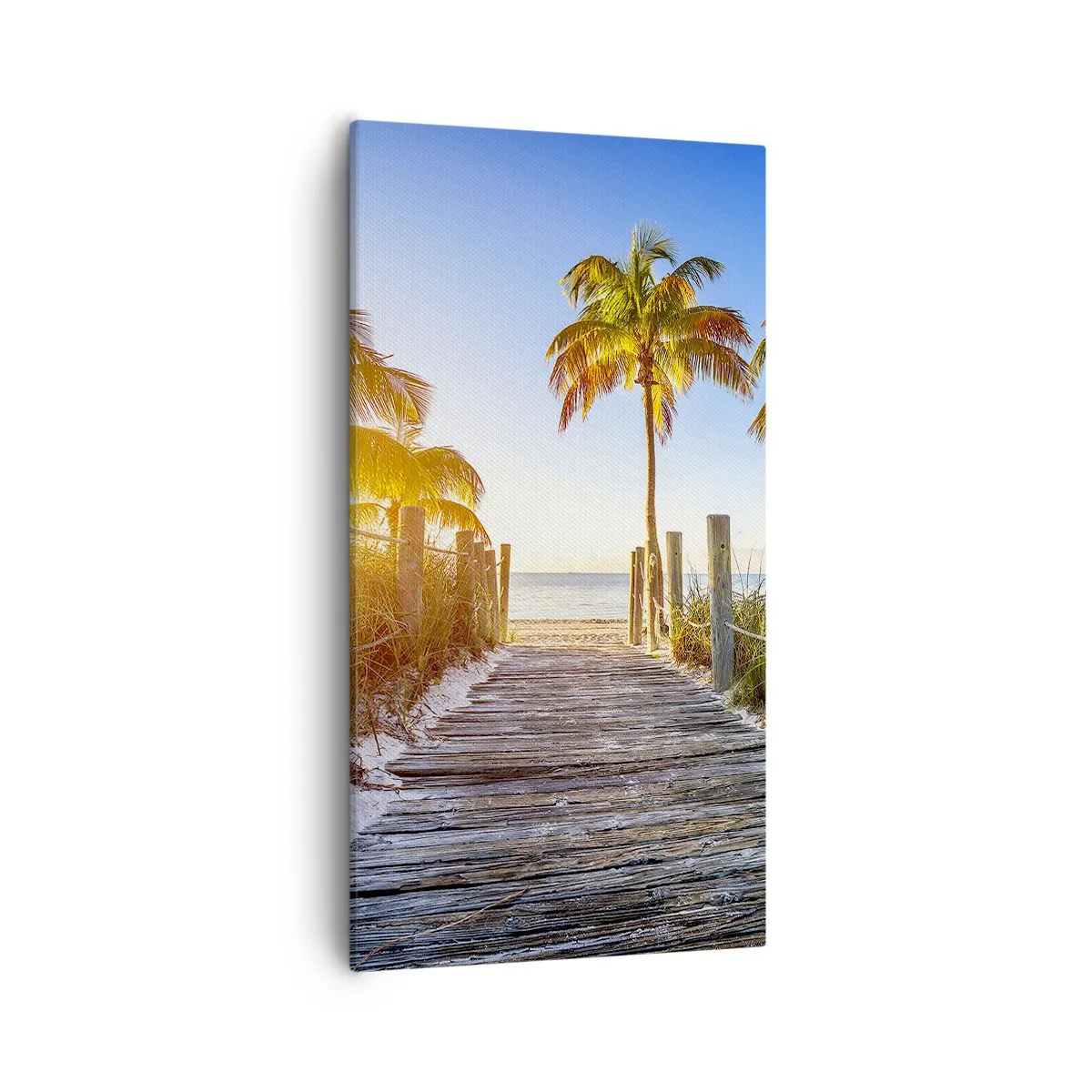 Impression sur toile - Image sur toile - Directement au paradis - 55x100 cm