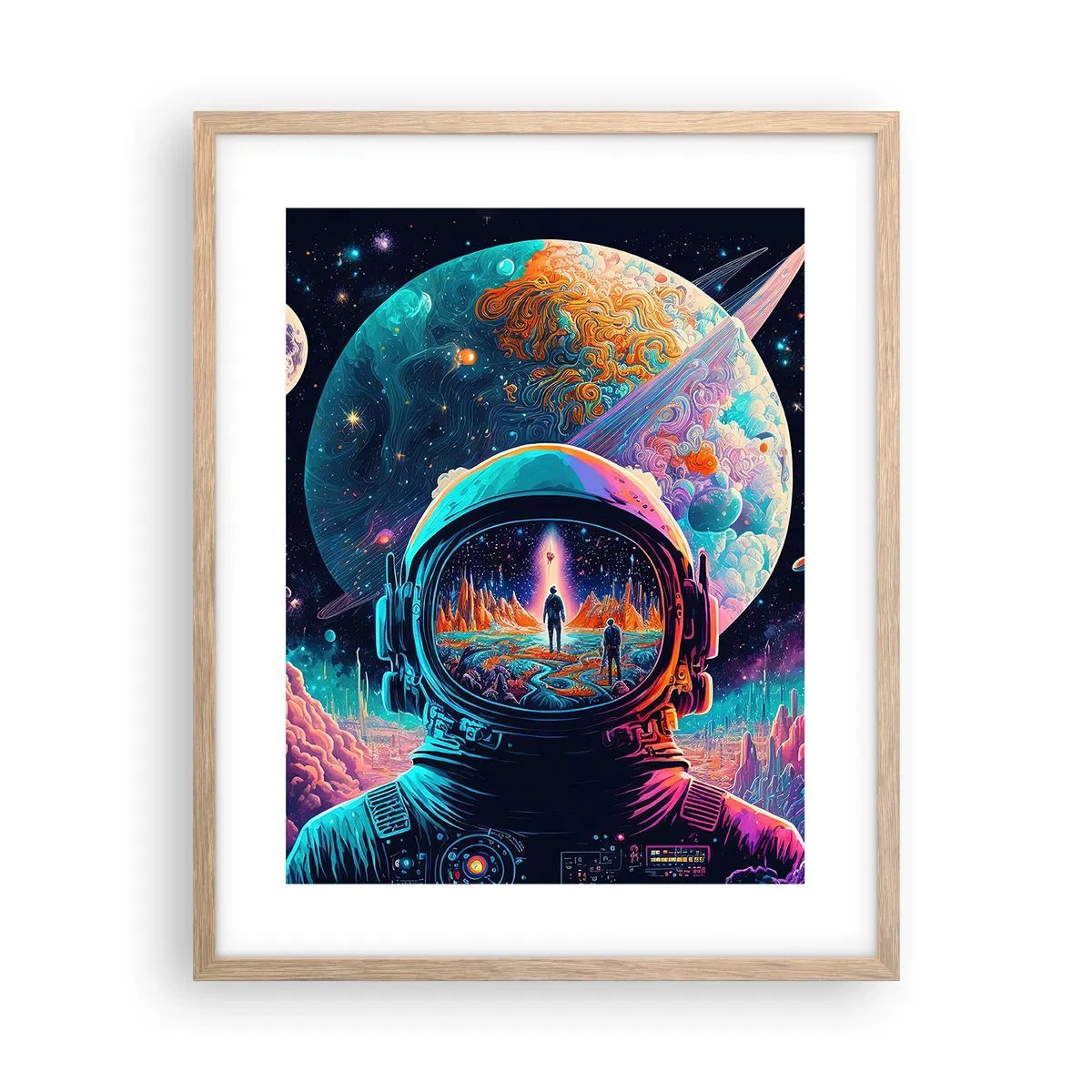 Affiche dans un chêne clair - Poster - Les philosophes n'en ont pas rêvé - 40x50 cm