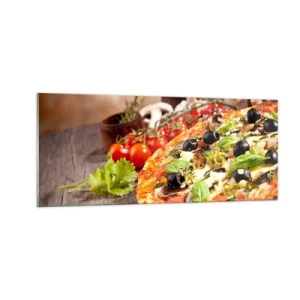 Impression sur verre - Image sur verre - Des ingrédients telluriques - 100x40 cm