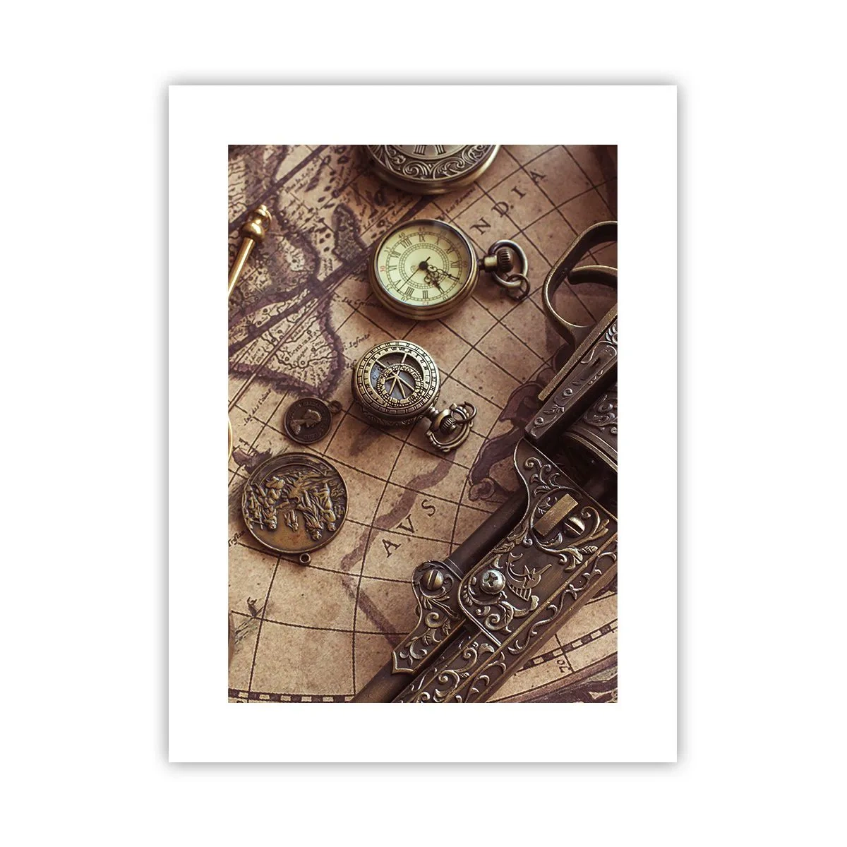 Affiche - Poster - L'aventure appelle - 30x40 cm