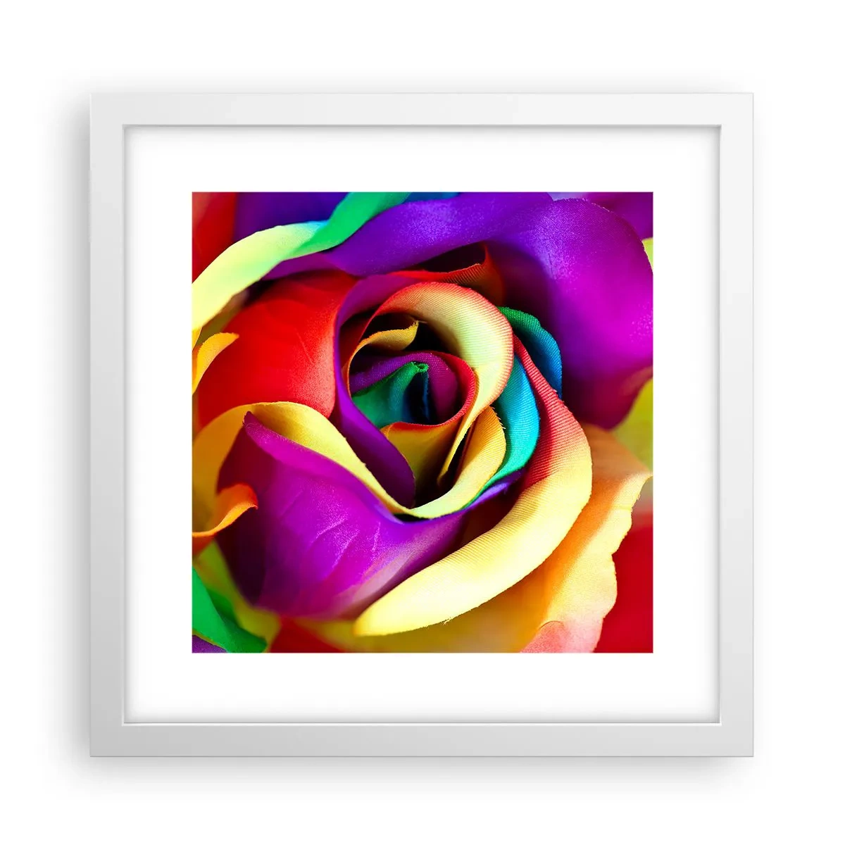 Affiche dans un cadre blanc - Poster - Ce n'est pas possible - 30x30 cm