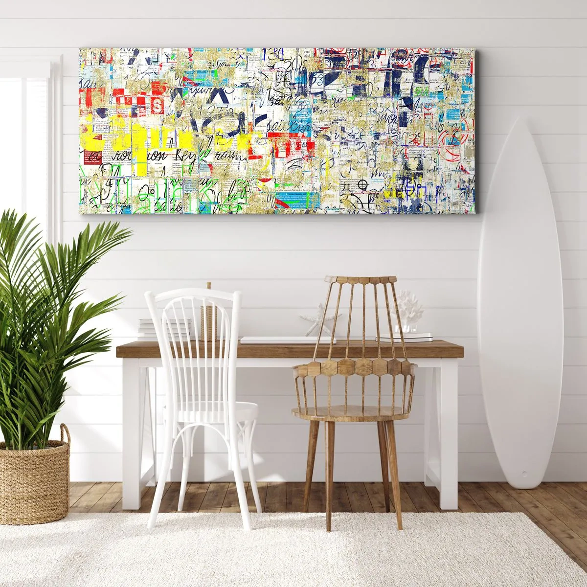Impression sur toile - Image sur toile - Ca fait juste plaisir aux yeux - 100x40 cm