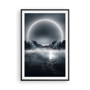 Affiche dans un cadre noir - Poster - La fin de l'histoire - 61x91 cm