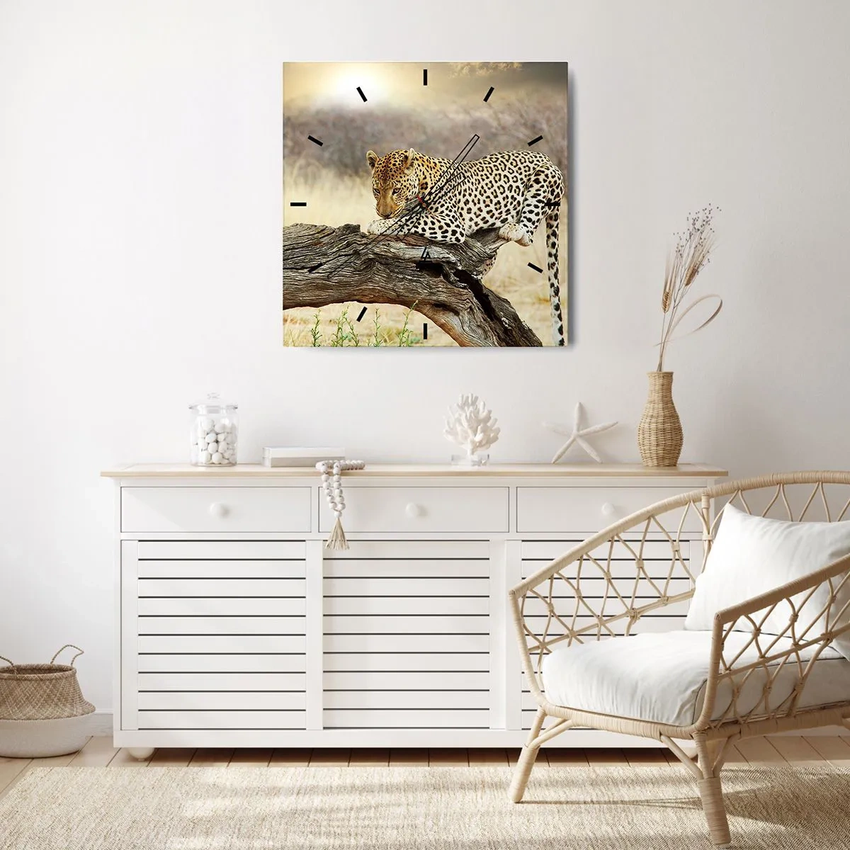 Horloge murale - Pendule murale - Je suis ma propre route - 40x40 cm