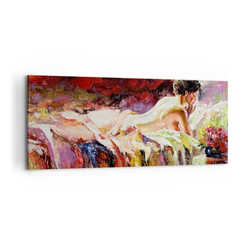 Impression sur toile - Image sur toile - Vénus en pensée - 100x40 cm