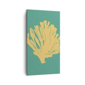 Impression sur toile - Image sur toile - Buisson forestier sous-marin - 45x80 cm