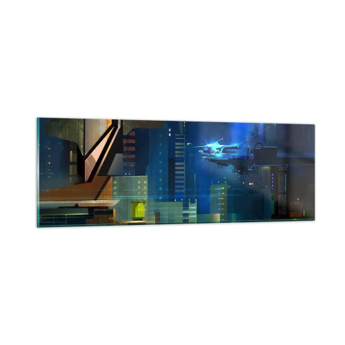 Impression sur verre - Image sur verre - Dans le futur proche - 90x30 cm