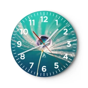 Horloge murale - Pendule murale - Moment mystique - 30x30 cm