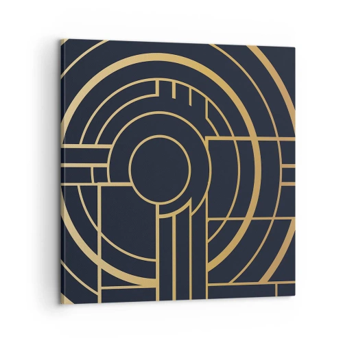 Impression sur toile - Image sur toile - Rotation des éléments - 60x60 cm