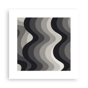 Affiche - Poster - Vague après vague - 30x30 cm