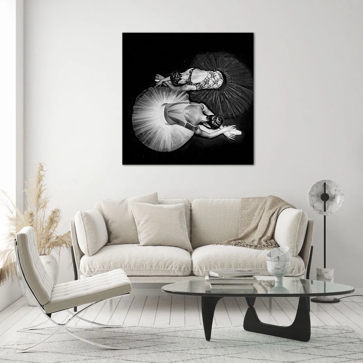 Impression sur verre - Image sur verre - Jin et jang – équilibre idéal - 70x70 cm