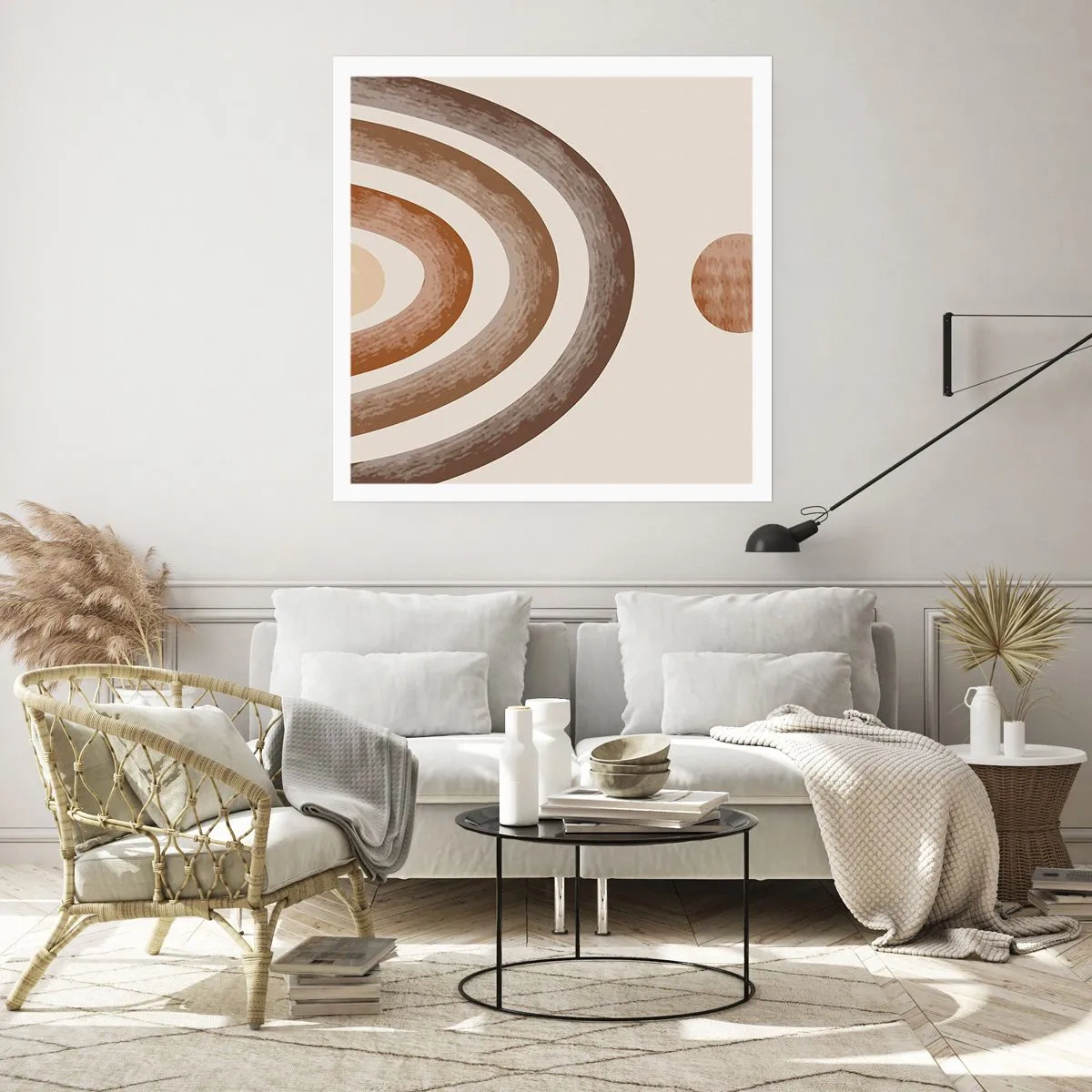 Affiche - Poster - Dans une galaxie lointaine - 30x30 cm