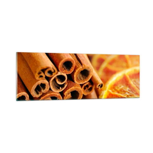 Impression sur verre - Image sur verre - Sentez-vous leurs odeurs? - 90x30 cm