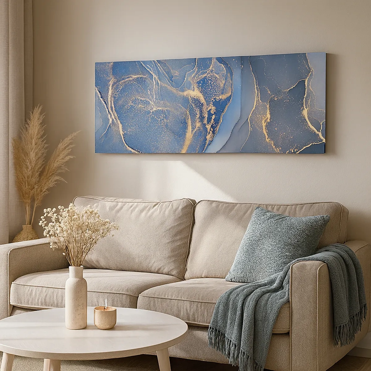 Impression sur toile - Image sur toile - Poussière d'or - 30x30 cm