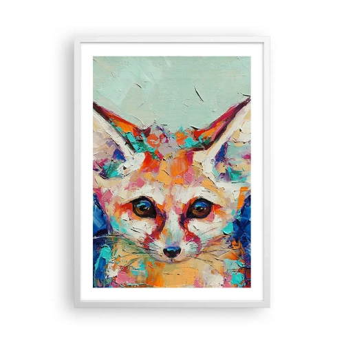 Affiche dans un cadre blanc - Poster - Etes-vous prêts pour moi? - 50x70 cm