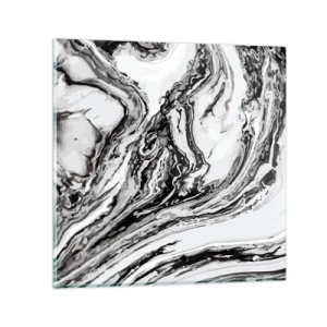 Impression sur verre - Image sur verre - Au début, c'était le chaos - 40x40 cm