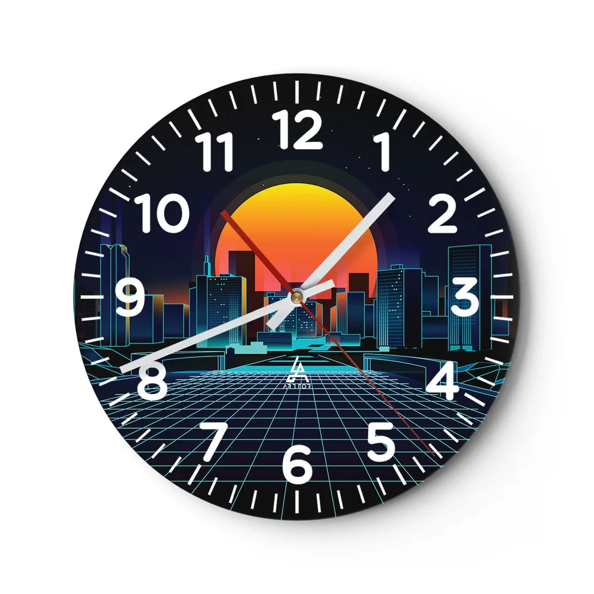 Horloge murale - Pendule murale - Vous voulez toujours passer au réel ? - 40x40 cm