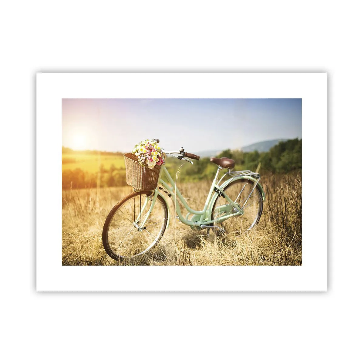 Affiche - Poster - Je vais rester un petit moment - 40x30 cm