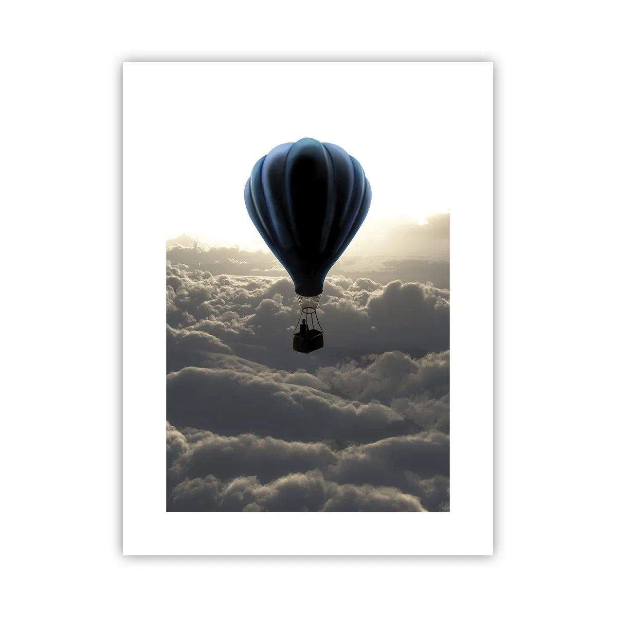 Affiche - Poster - Un vagabond au dessus des nuages - 30x40 cm