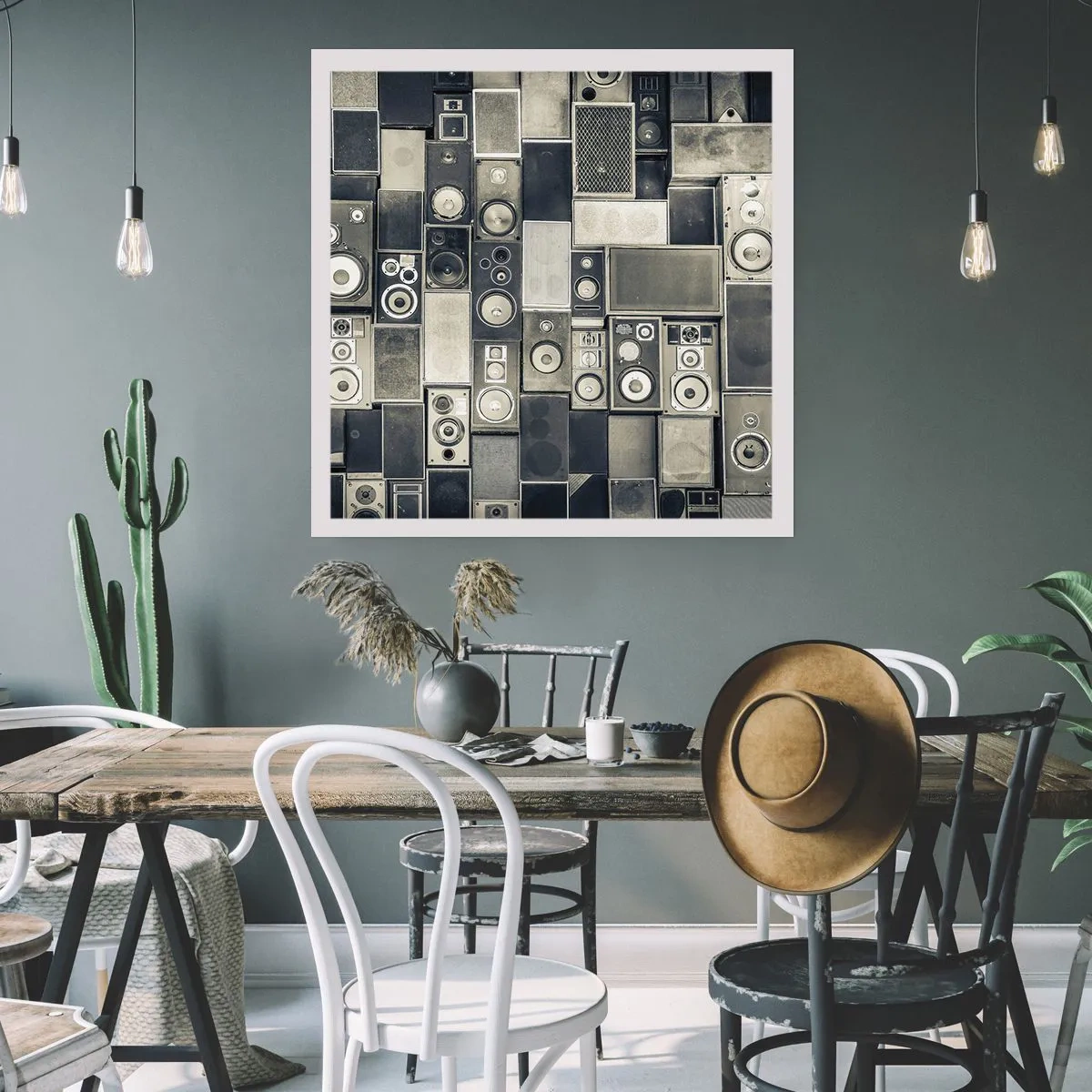 Affiche - Poster - Tout va bien - 50x50 cm