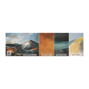 Échantillon de Papier Peint Autocollant Deluxe Sticker - Brut et beau - Morceau, Montagnes, Paysage - 100x30 cm