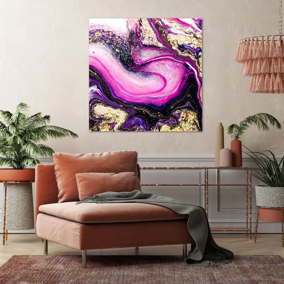 Impression sur toile - Image sur toile - Un instant dans les coulisses - 30x30 cm