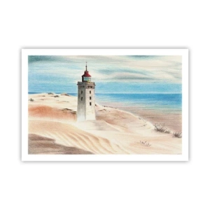 Affiche - Poster - Toujours regarder la mer - 91x61 cm