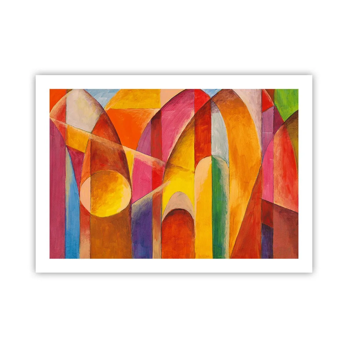 Affiche - Poster - Cathédrale du soleil - 70x50 cm