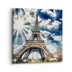 Impression sur toile - Image sur toile - La seule et unique sous le soleil - 30x30 cm