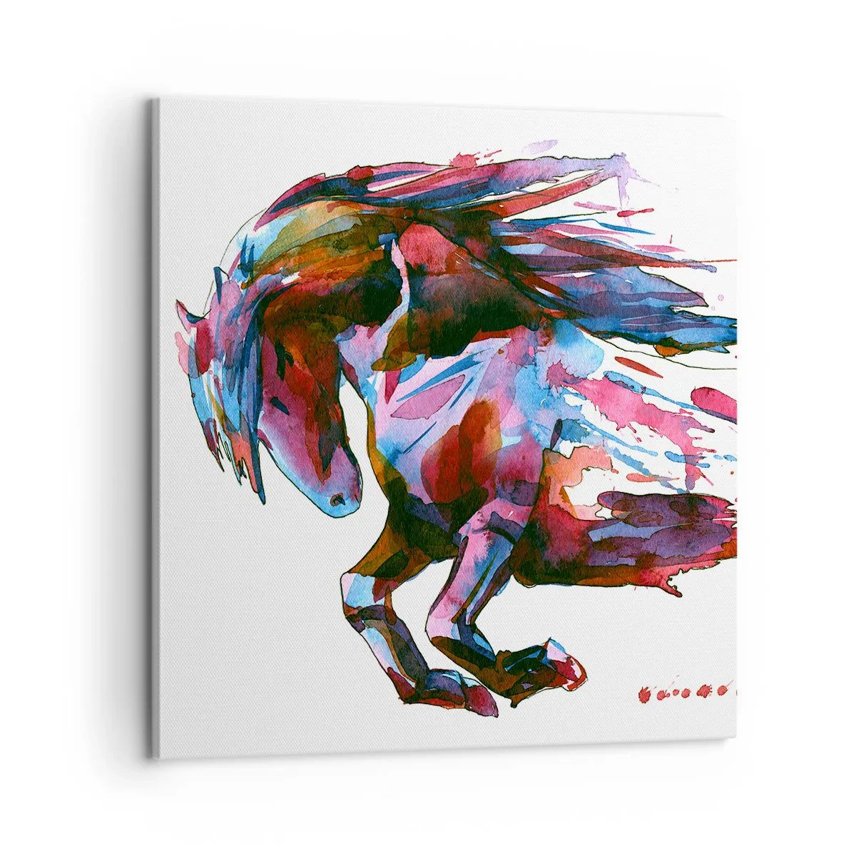 Impression sur toile - Image sur toile - Dans le ravissement - 60x60 cm