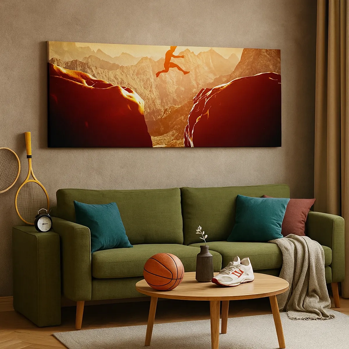 Impression sur toile - Image sur toile - Dépassement des limites - 30x30 cm